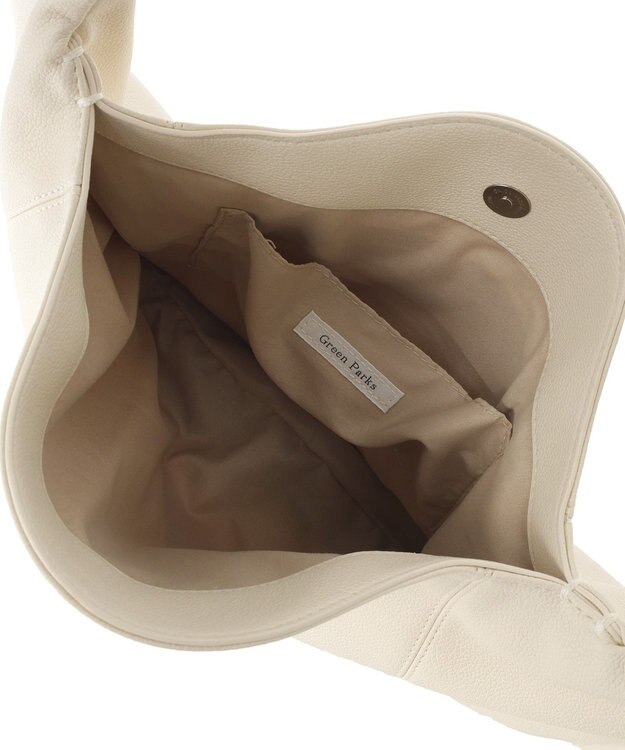 Green Parks トライアングルショルダーバッグ Ivory