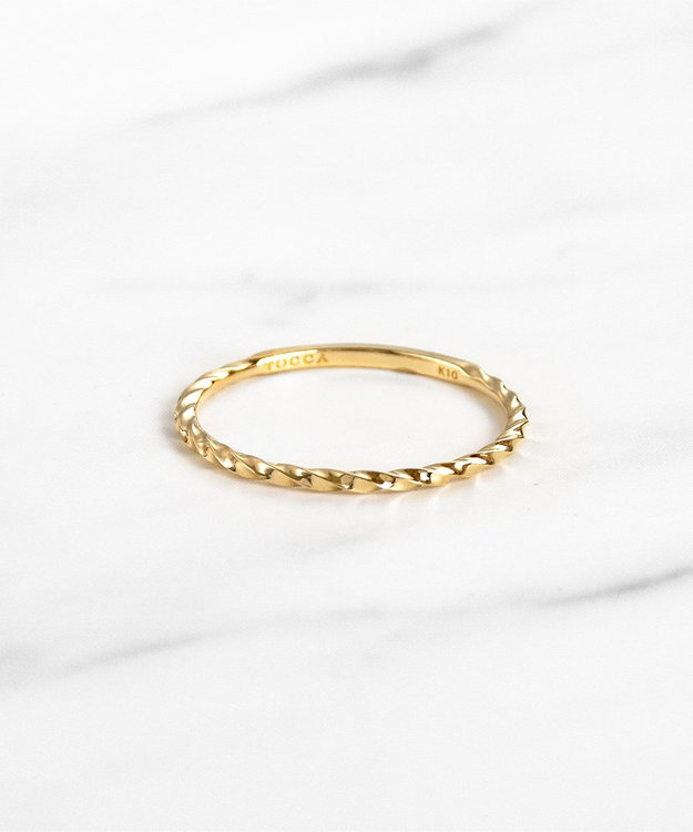 TOCCA 【WEB限定】LEGAME RING K10 指輪 ゴールド系