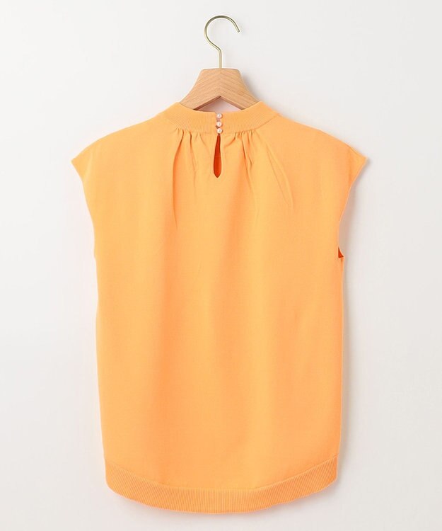 組曲 【2SET・WEB限定】編地ニット ツインセット ライトオレンジ系