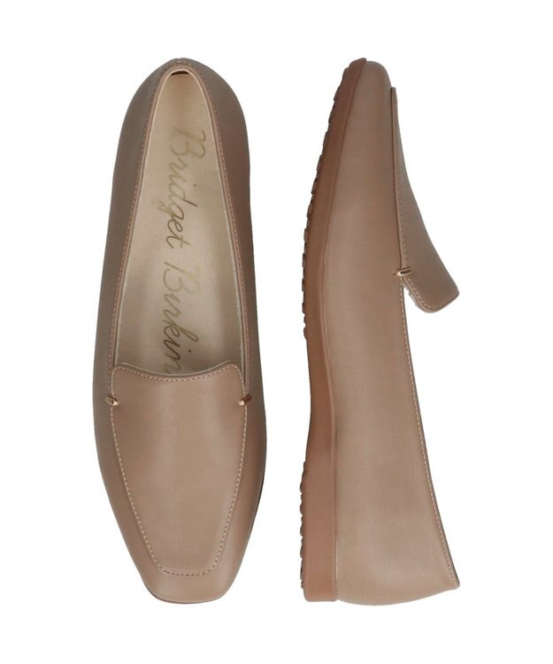 Bridget Birkin 【Bridget Birkin】サイドアクセントソフトローファー ベージュ