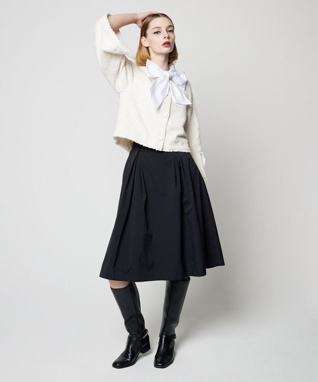 TOCCA UNSNARL ツイードジャケット ホワイト系