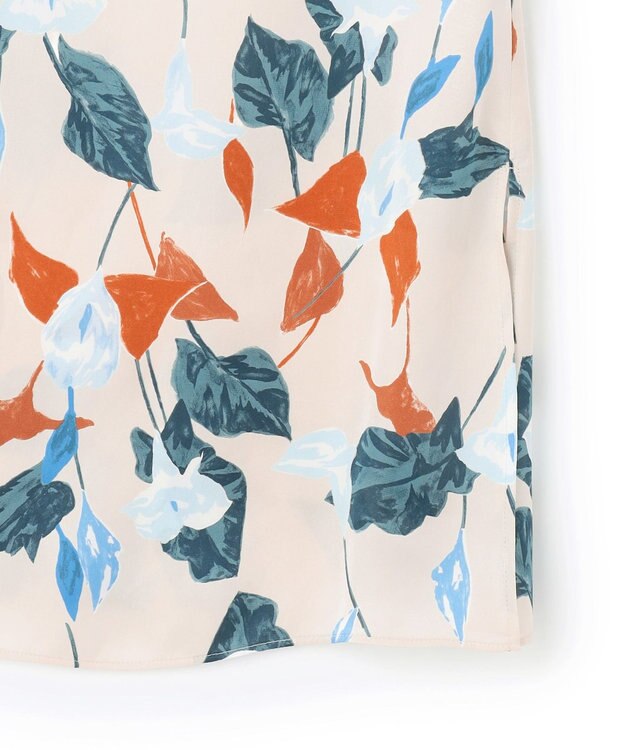 23区 【先行予約】カラーリリープリント キャミソールブラウス ベージュ系