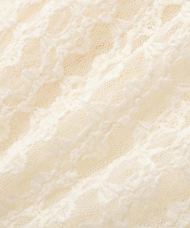 earth music&ecology レースパーカー Ivory