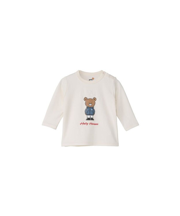 HELLY HANSEN 【ベビー】ロングスリーブヘリーベアオーロラティー アイボリー