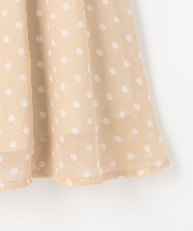 組曲 KIDS 【110-140㎝】アメリドット ワンピース ベージュ