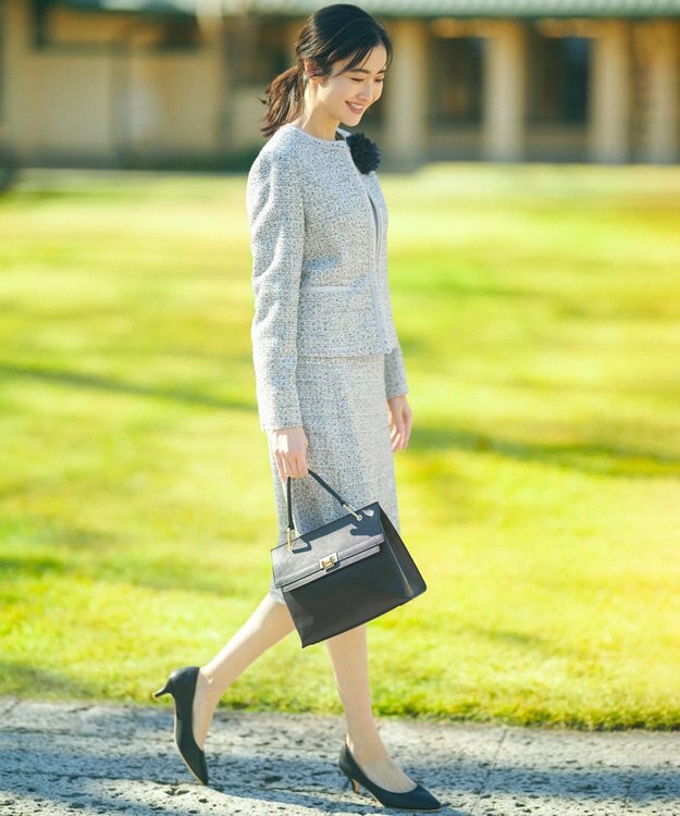 23区 ワンハンドル バッグ ブラック系