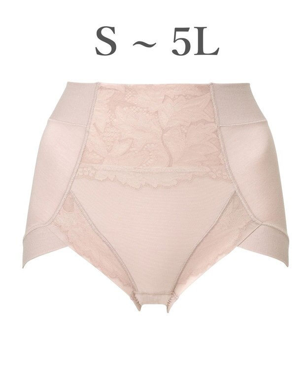 BRADELIS New York 【BRADELIS NewYork peace】ナチュラルフィット綿混ショーツ25 補正 補整下着 吸汗速乾 接触冷感で快適 ローズ