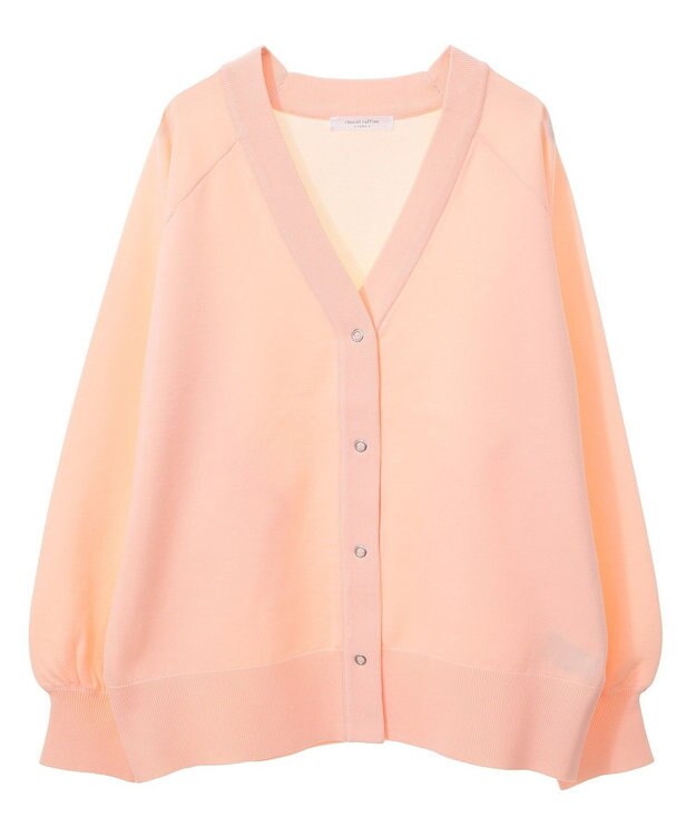 Green Parks スポンディッシュＶネックカーディガン Pink