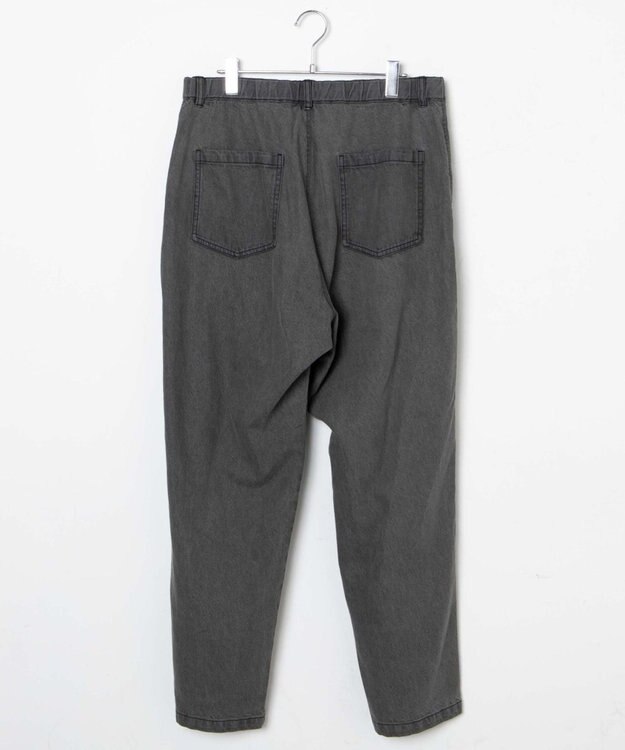 WEGO デニムイージーワイドパンツ グレー