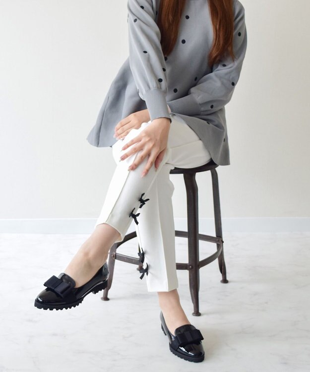 Bridget Birkin 【Bridget Birkin】タンクソールオペラシューズ ブラックエナメル