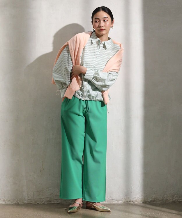 Green Parks スポンディッシュＶネックカーディガン Pink