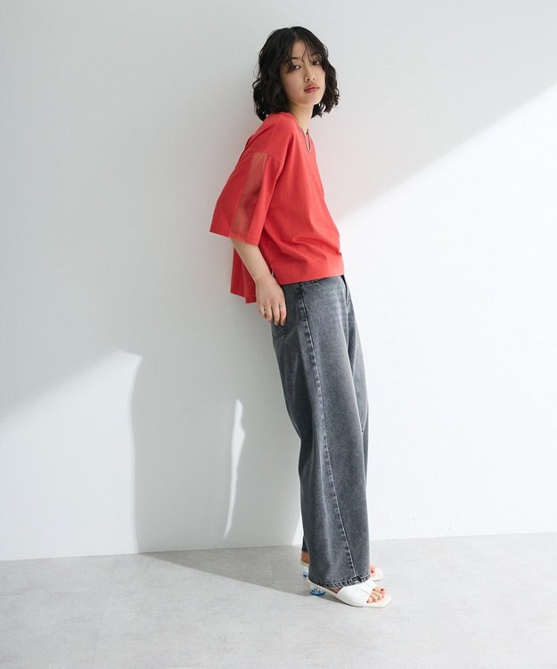 Green Parks 今年っぽチュールドッキングプルオーバー Orange