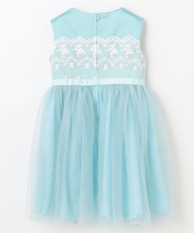 組曲 KIDS 【110-140㎝】ケープセット ドレス ミントグリーン