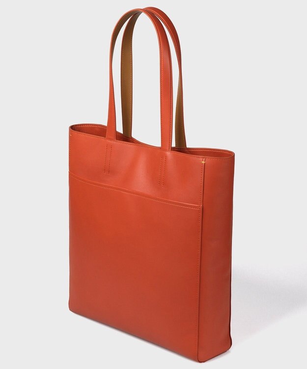 Paul Smith カラーブロックSS26 トートバッグ オレンジ