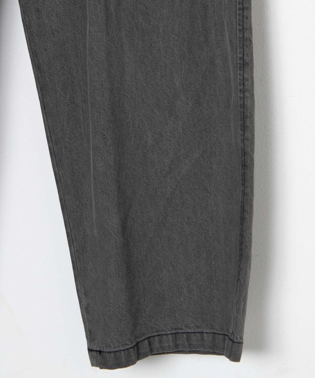 WEGO デニムイージーワイドパンツ グレー