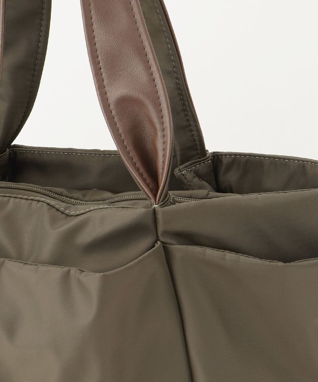 Y'SACCS 【Y’SACCS vous et】コンテナバッグ Lサイズ カーキ