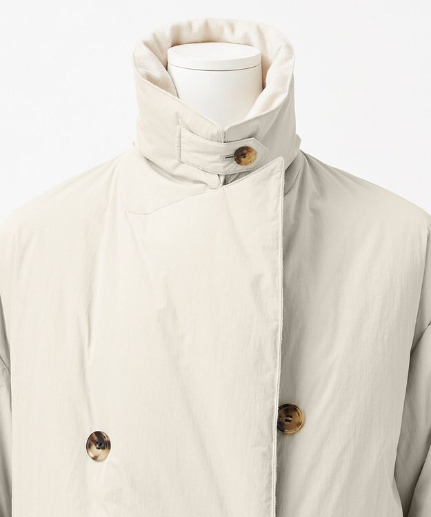 23区 【GOLD LABEL】ナイロンタフタ ダウンコート ベージュ系