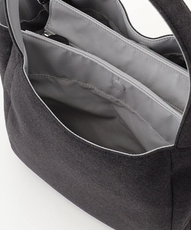 Y'SACCS フェルトトート　Mサイズ ブラック