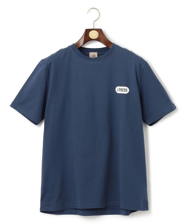 J.PRESS MEN 【WEB・一部店舗限定】ワンポイントロゴTシャツ ダルブルー系