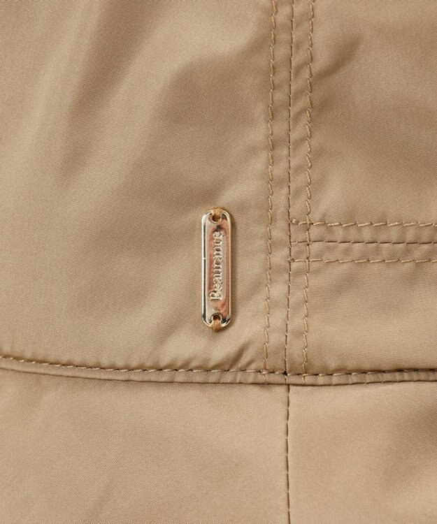 AURORA 【 Beaurance （ビューランス）】サマーシールドタレ付きはっ水クロッシェハット ライトベージュ