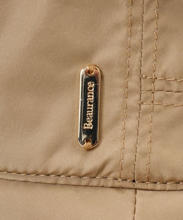 AURORA 【 Beaurance （ビューランス）】サマーシールドタレ付きはっ水クロッシェハット ライトベージュ