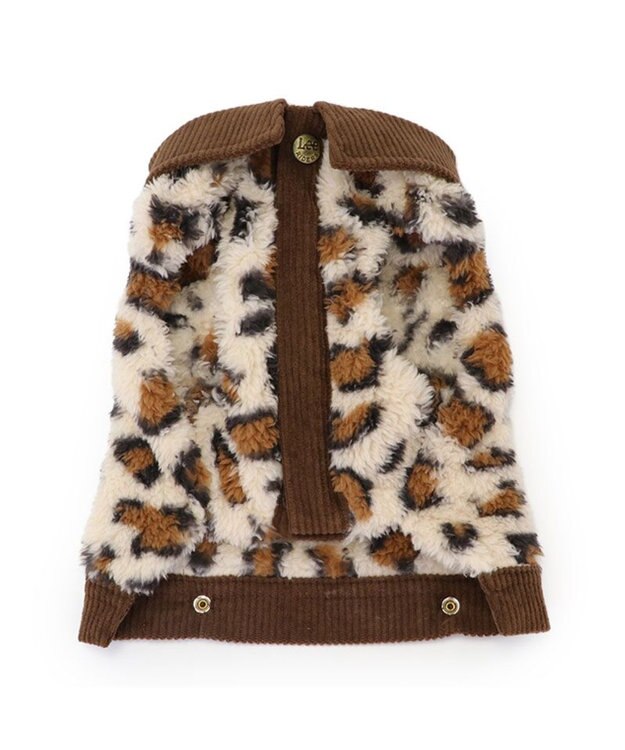 PET PARADISE Lee レオパード ボア ベスト 小型犬 レオパード柄