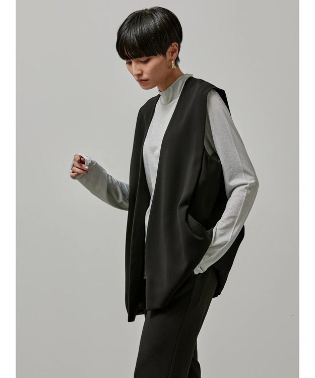 AMERICAN HOLIC ニュアンスベスト／ＰＲＥＭＩＵＭ Black