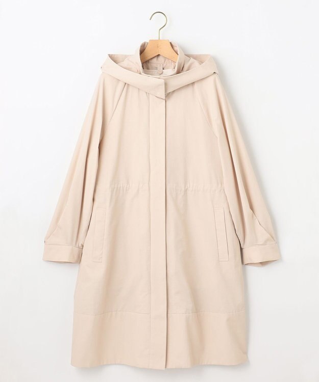 組曲 【WEB限定】中綿ライナー付きモッズ コート アイボリー系