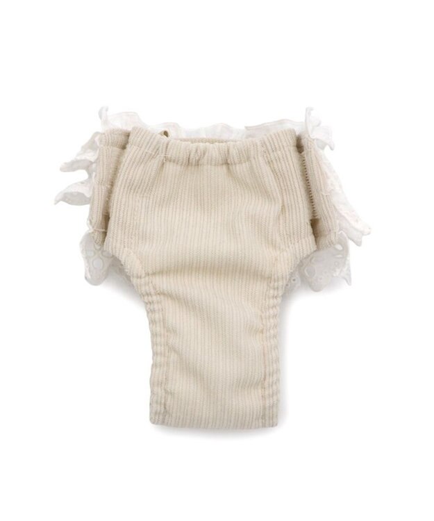 PET PARADISE ペットパラダイス レースフリル サニタリーパンツ ホワイト