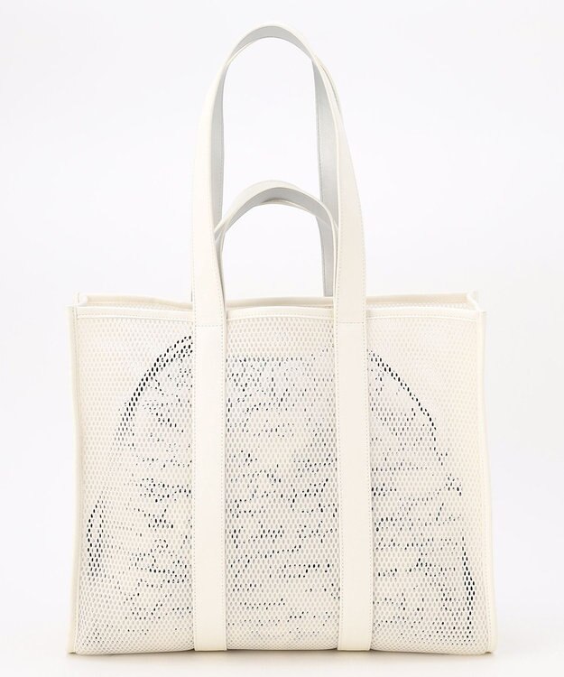 ICB 【30th ANNIVERSARY】メッシュBOXトート オフホワイト