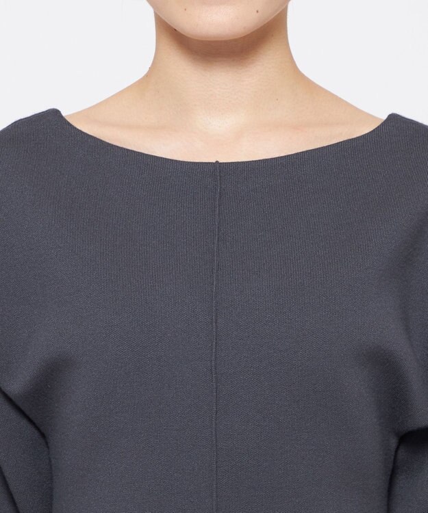 uncrave シルキーニット ワンピース（uncrave WHITE） スレート