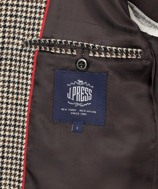 J.PRESS MEN 【MORGADO / モルガド】ハウンドトゥース ツイード ジャケット アイボリー系3