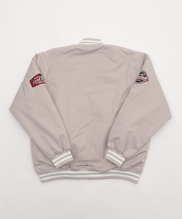 WEGO 【ユニセックス着用ITEM】グラフィックパファースタジャン グレー