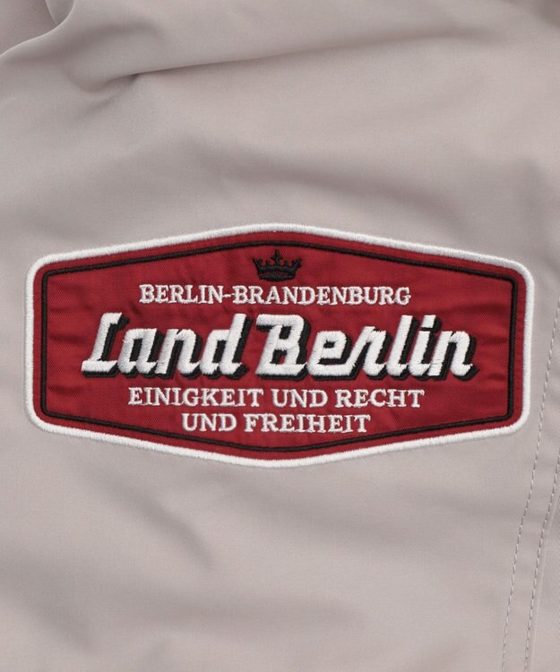 WEGO 【ユニセックス着用ITEM】グラフィックパファースタジャン グレー