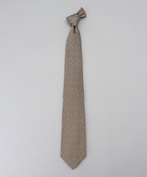 GOTAIRIKU GOTAIRIKU別注【日本製】シルク ネクタイ_小紋柄 ブラウン系8