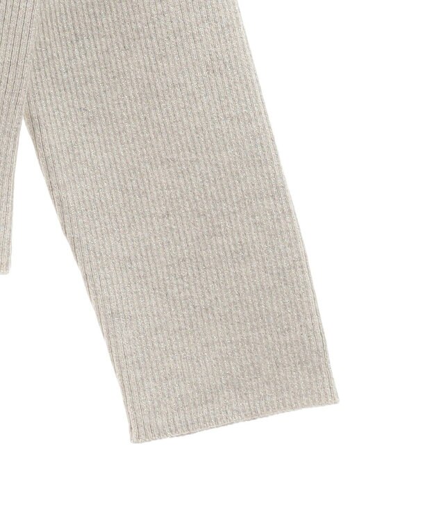 AMERICAN HOLIC ラメ入りリブニットプルオーバー Beige Mixture