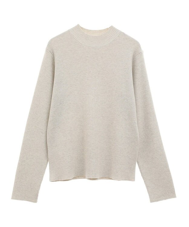 AMERICAN HOLIC ラメ入りリブニットプルオーバー Beige Mixture