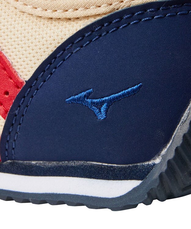 MIKI HOUSE HOT BISCUITS 【WEB限定】【13-15.5cm】ミズノコラボ セカンドベビーシューズ【WebLimited】 紺×白