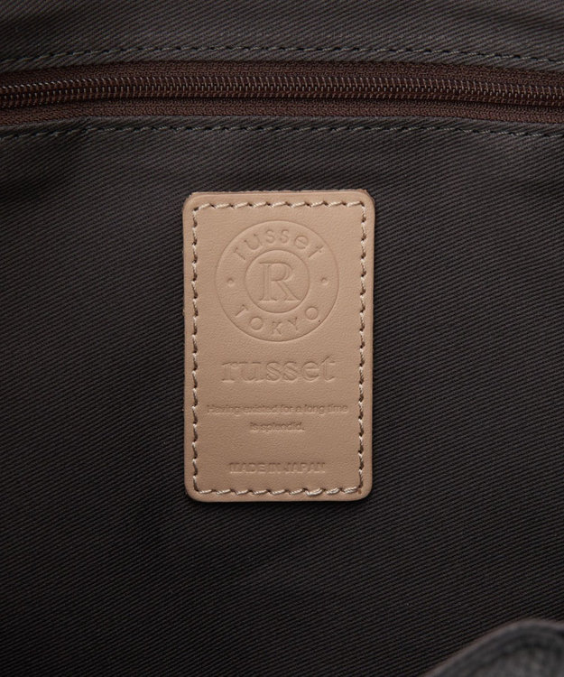 russet ソフトレザー 2WAYトートバッグ(CE-1611) Black