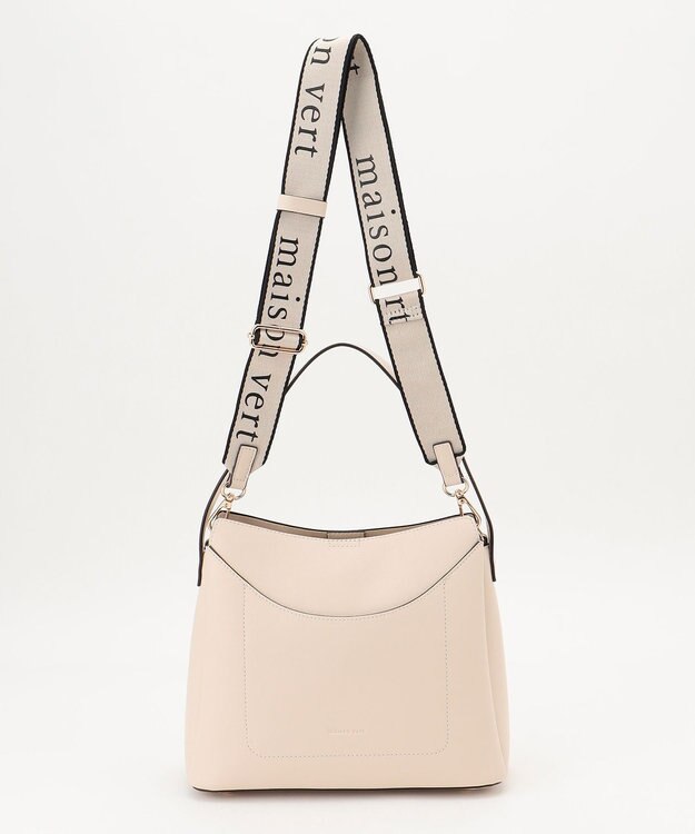 LA BAGAGERIE 【maison vert】 【超軽量/多収納】ワンハンドル2WAYショルダー アイボリー