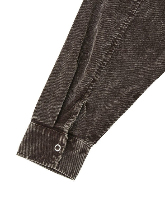 Green Parks ・ＥＬＥＮＣＡＲＥ　ＤＵＥ　ケミカルコーデュロイシャツ Brown