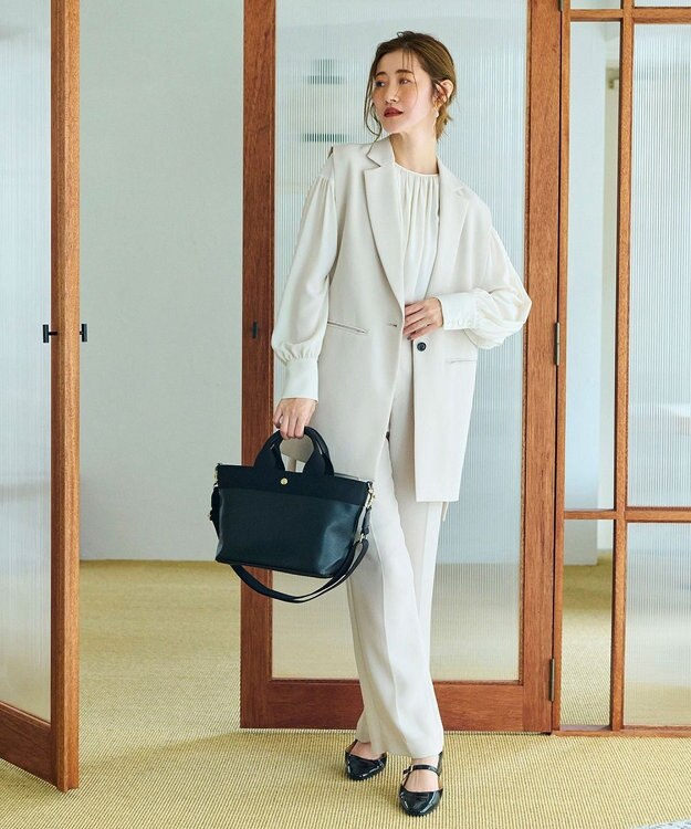 TOPKAPI 【人気色が限定復活！】【Breath TOPKAPI】RIPPLE リプル トート バッグ M（ショルダー付き） ブラック