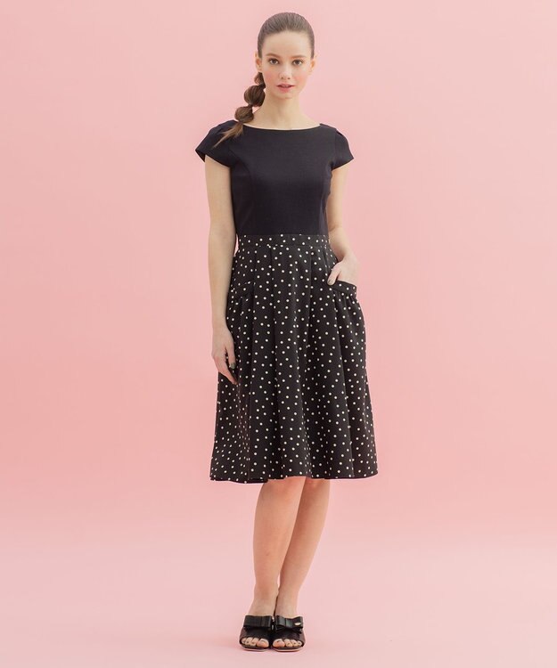 TOCCA 【洗える！】PRINTEMPS ドレス ブラック系5