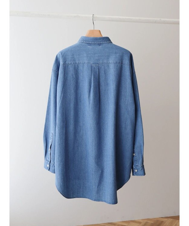 AMERICAN HOLIC ドロップショルダーＢＩＧシャツ／Ｂ．ＨＰＯＬＯＣＬＵＢ Light Indigo