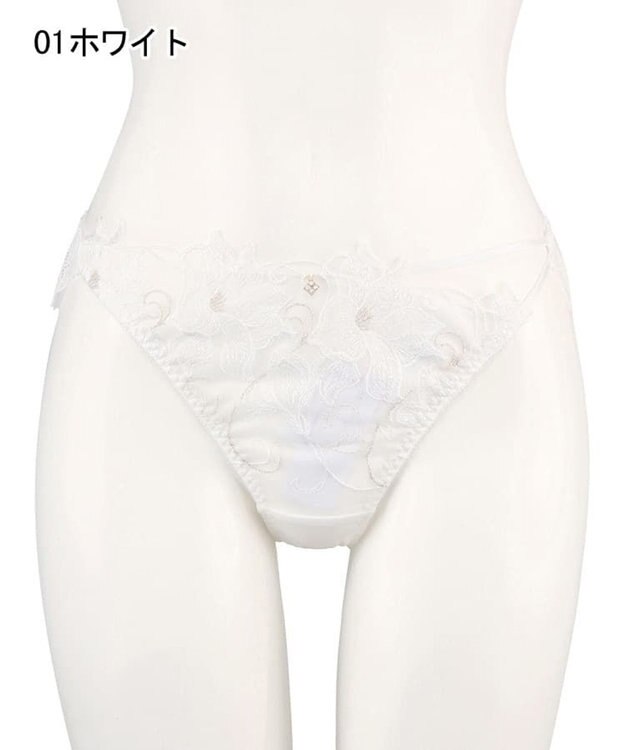 San-ai Resort（三愛水着楽園） エレガントコレクション2311バックレースショーツ【LLサイズ】【northerly】 ホワイト