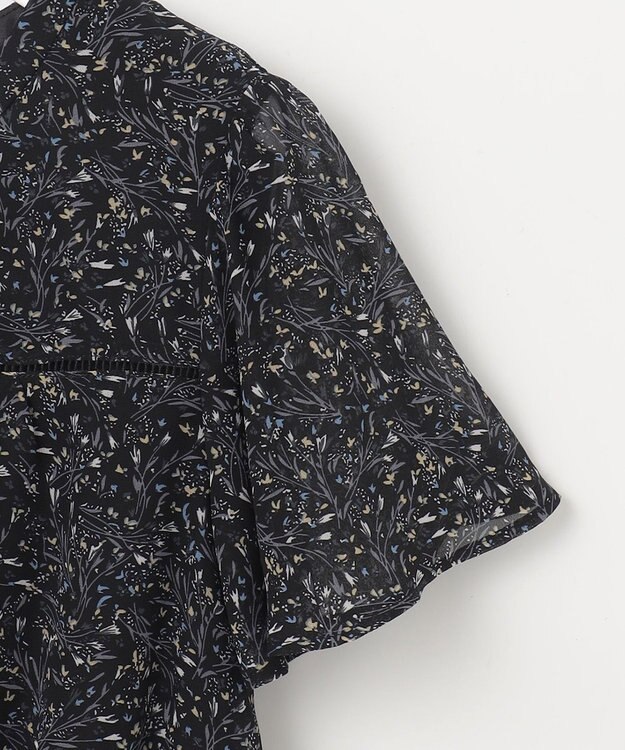 ANY SIS 【洗える】プチフルール ワンピース ブラック系