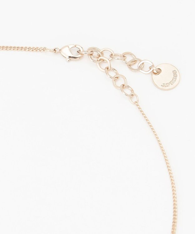 J.PRESS LADIES ツイストサークル ワントップ ネックレス ゴールド系