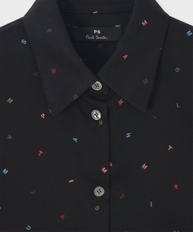 Paul Smith PS Stamp ブラウス ブラック