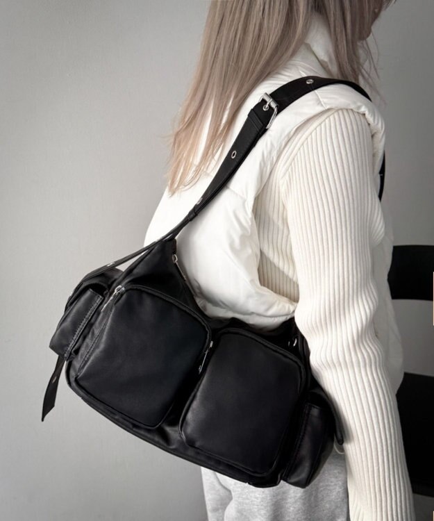 WEGO 2wayハトメショルダー ブラック