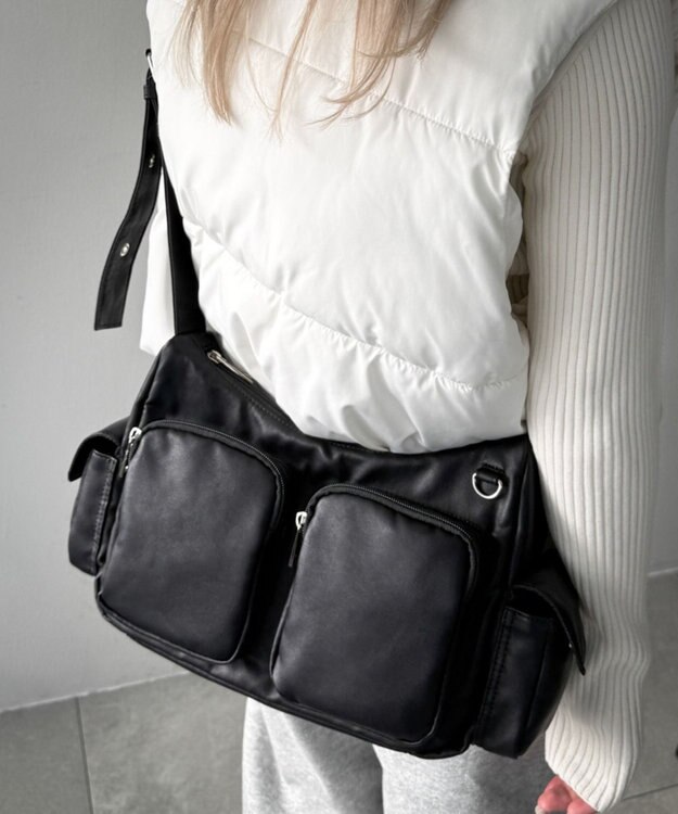 WEGO 2wayハトメショルダー ブラック